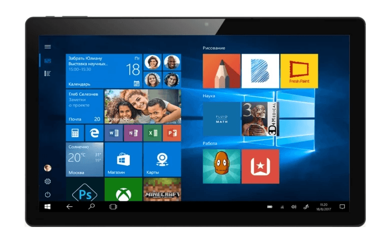 Irbis TW118 avec clavier