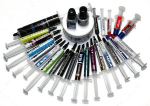 beaucoup de graisses thermiques