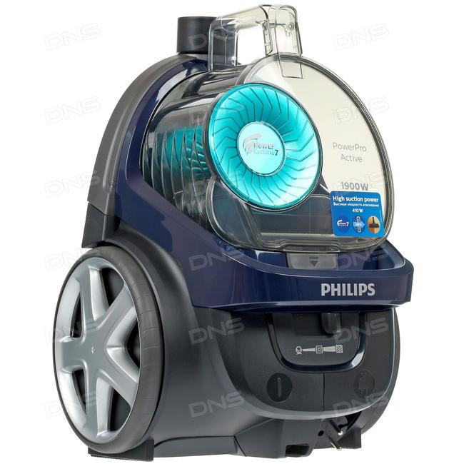 Aspirateur avec conteneur et le meilleur rapport qualité / prix Philips FC9573 PowerPro Active