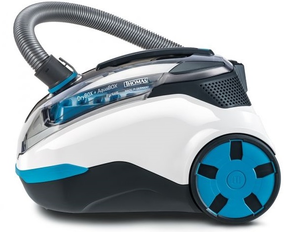 aspirateurs avec bac et aquafiltre Thomas DryBOX + AquaBOX Parkett