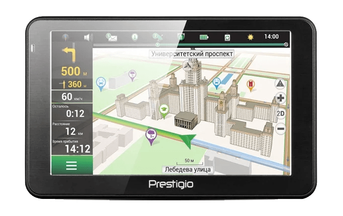 Navigateur de voiture Prestigio GeoVision 5068