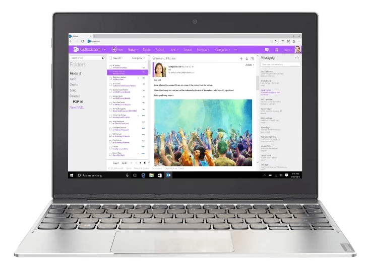 Tablette Lenovo avec clavier