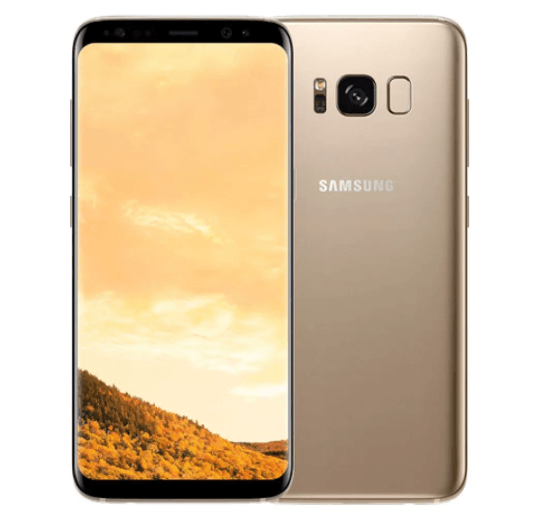 Samsung Galaxy S8 incurvé