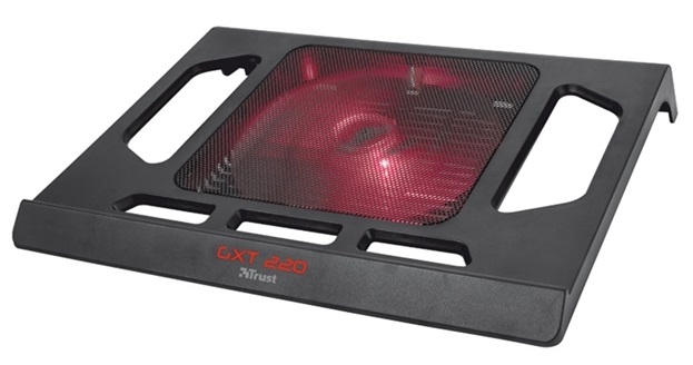 Support de refroidissement pour ordinateur portable avec écran 17,3 pouces Trust GXT 220