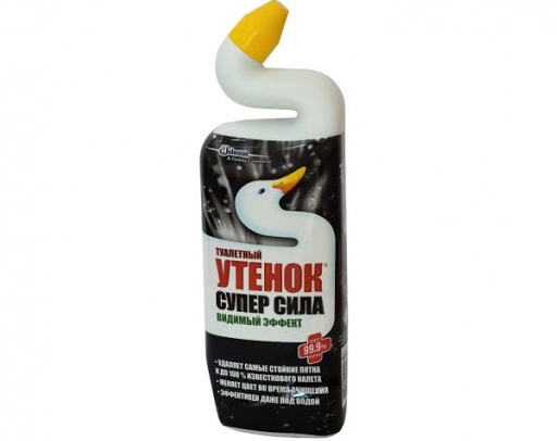 Nettoyant pour cuvette de toilette contre la rouille et le calcaire Gel de toilette pour canard de toilette Effet visible super fort