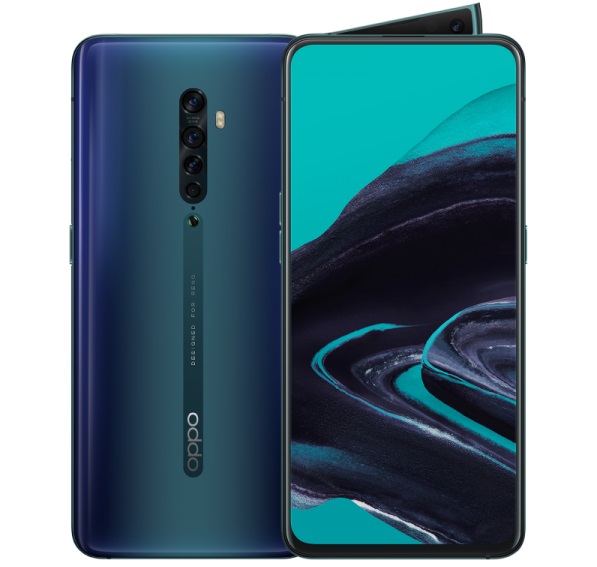 Smartphones avec un bon son dans les écouteurs filaires OPPO Reno 2