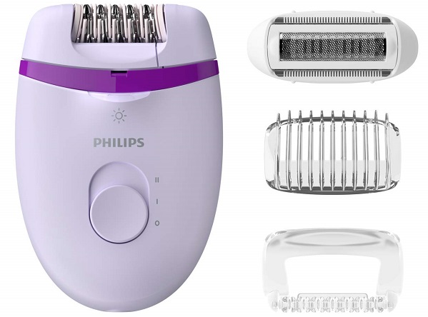 Épilateurs bon marché pour le corps, les jambes et la zone du bikini Philips BRE275 Satinelle Essential