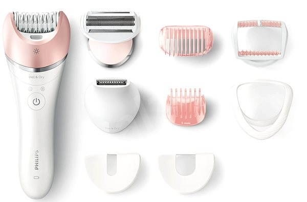 épilateurs abordables pour le corps, les jambes et la zone du bikini Philips BRE640 Satinelle Advanced