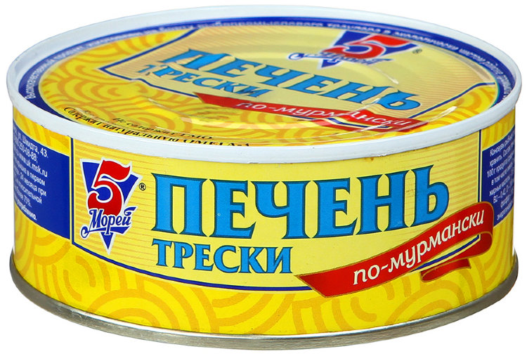 foie de morue 5 mers