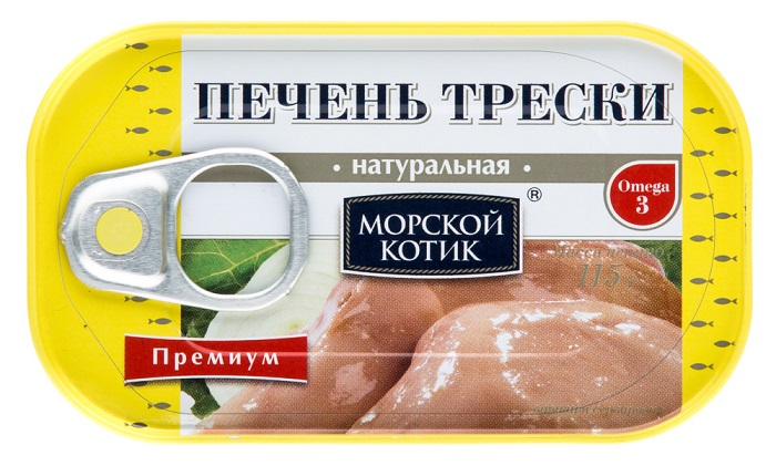 Otarie à fourrure de foie de morue