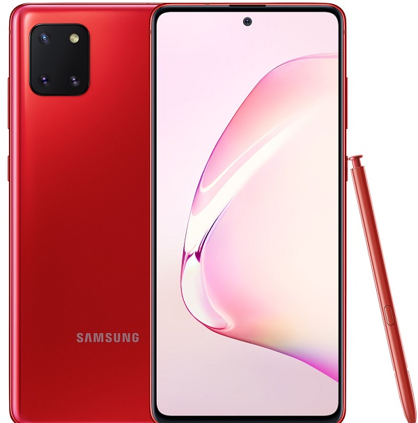 Prix ​​/ qualité des smartphones avec le meilleur appareil photo jusqu'à 30000 roubles Samsung Galaxy Note 10 Lite