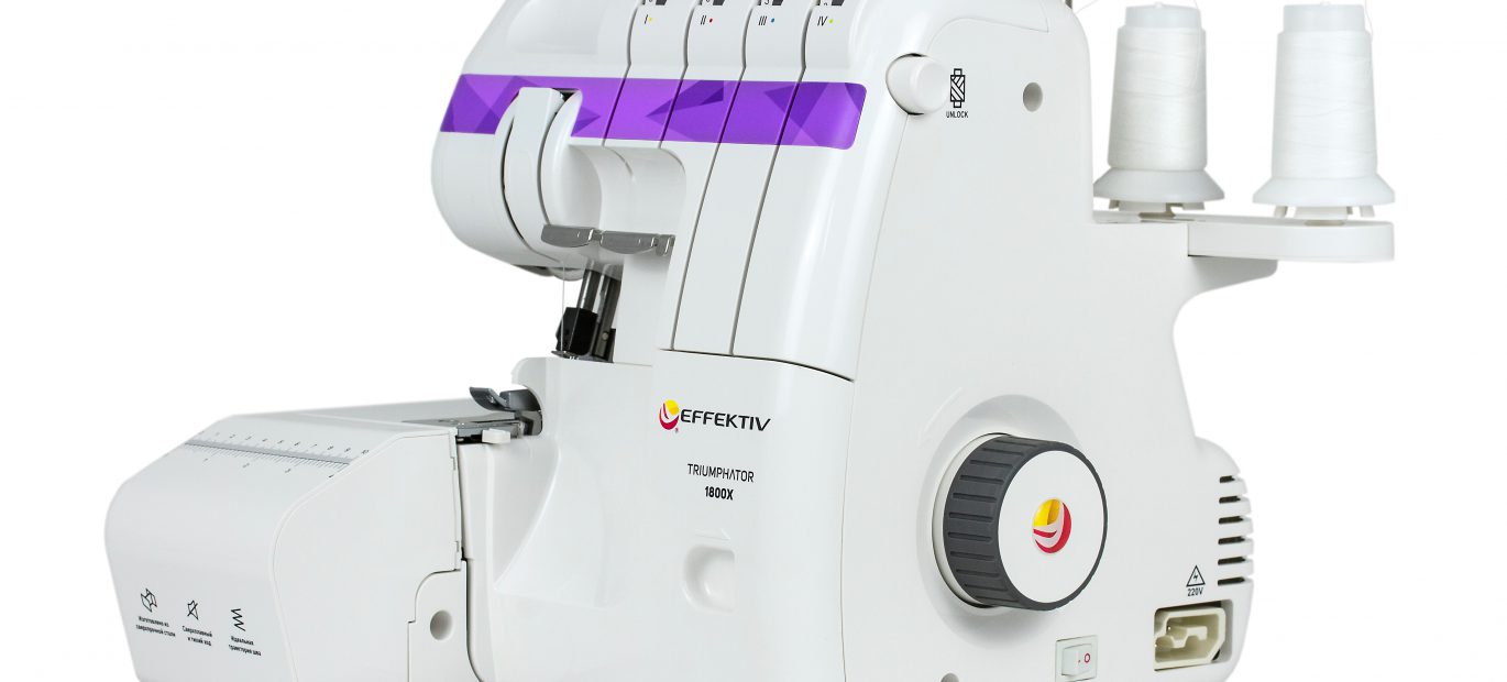 Test et revue du overlock EFFEKTIV Triumphator 1800X